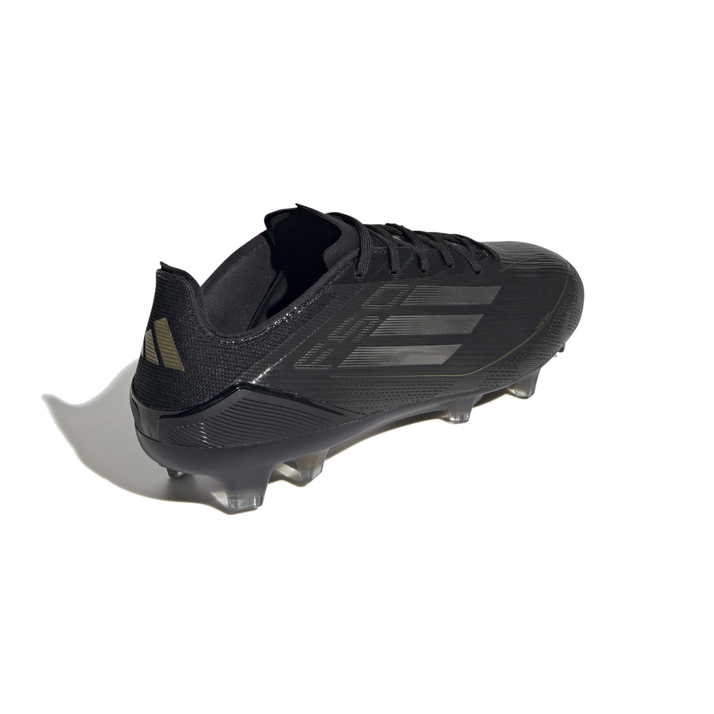 Adidas F50 Pro Gras Voetbalschoenen (FG) Zwart Grijs Goud