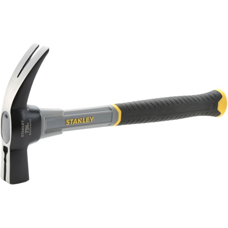 Marteau de coffreur arrache-clous manche fibre de verre 750 g