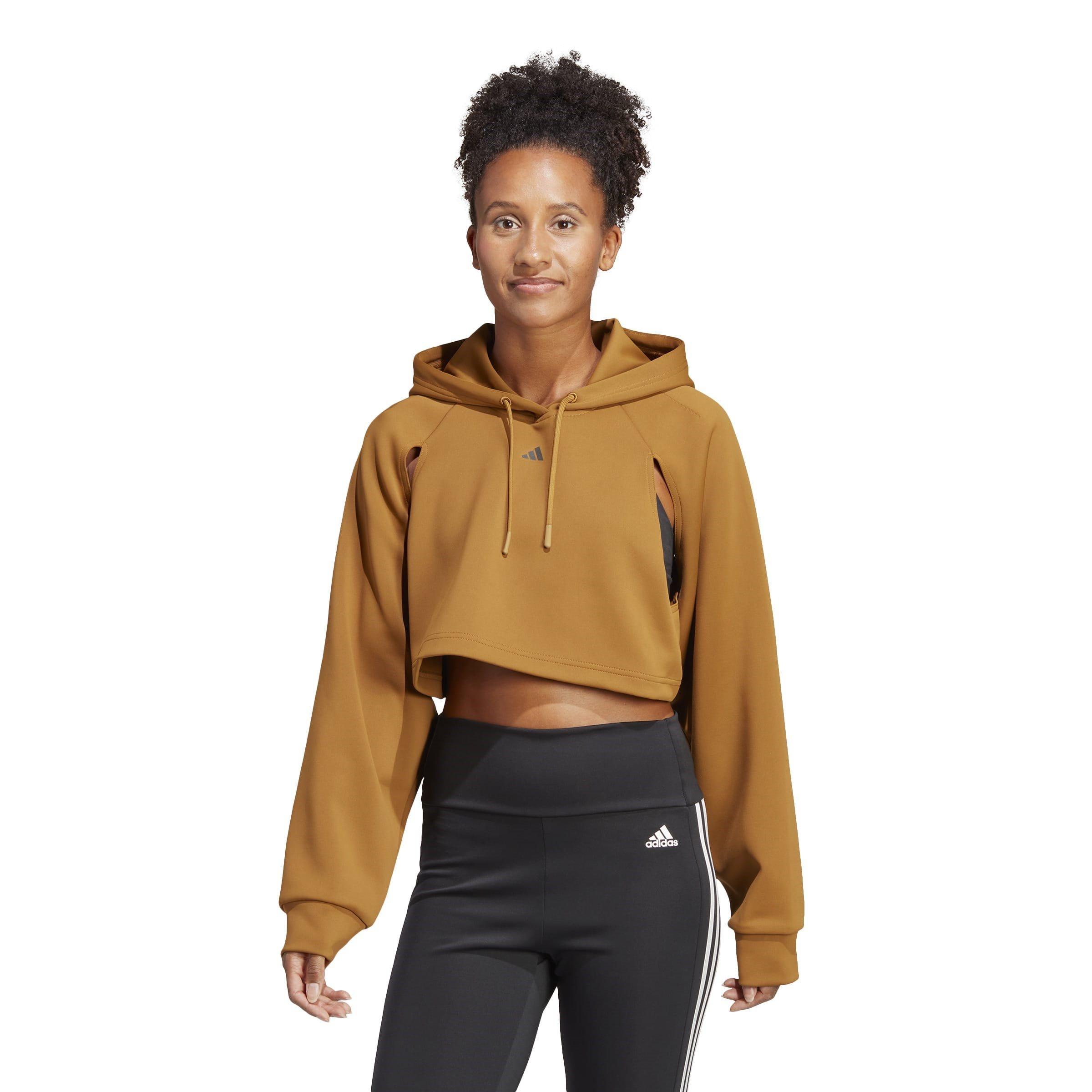 adidas HIIT Cropped Hoodie Womens