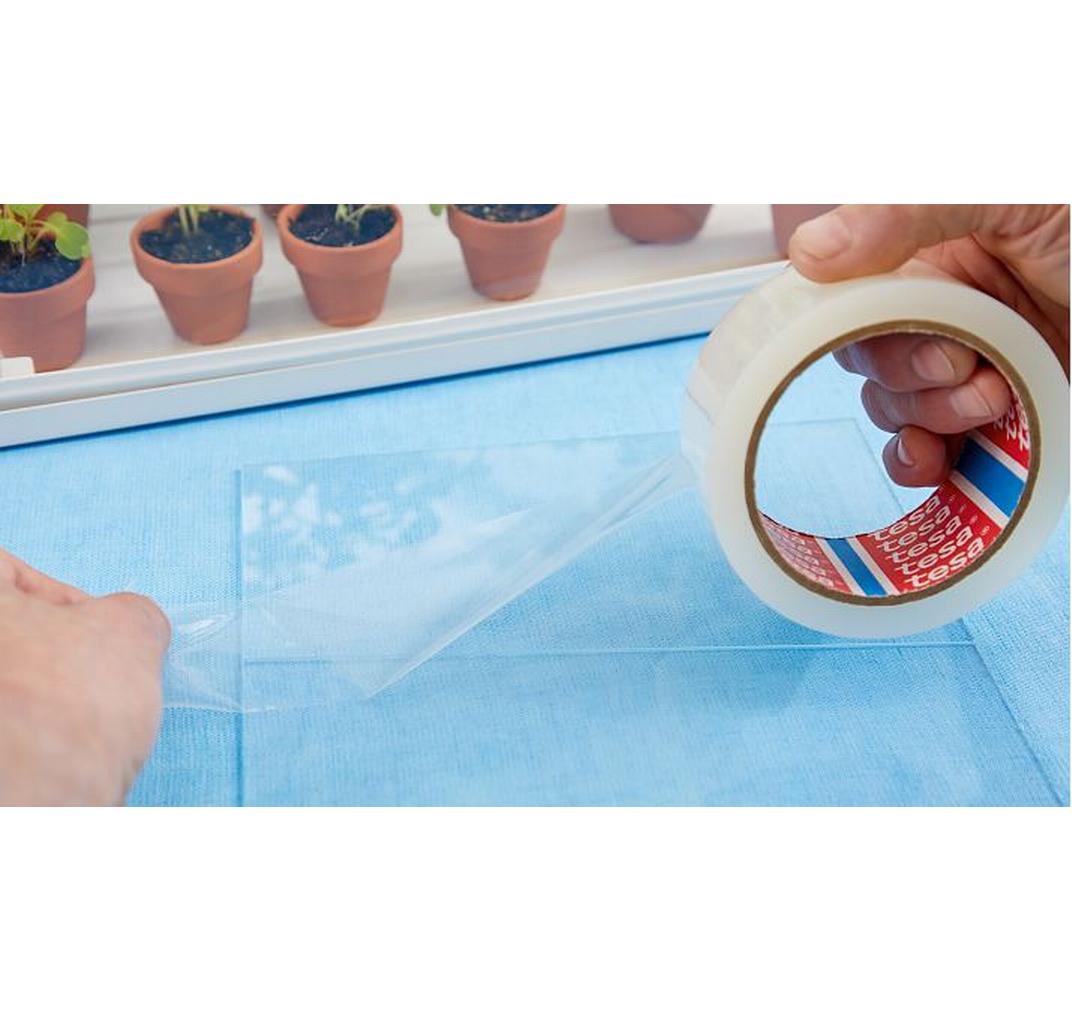 Isolierband Extra Power transparent, 10m x 50 mmTransparentes Reparaturband