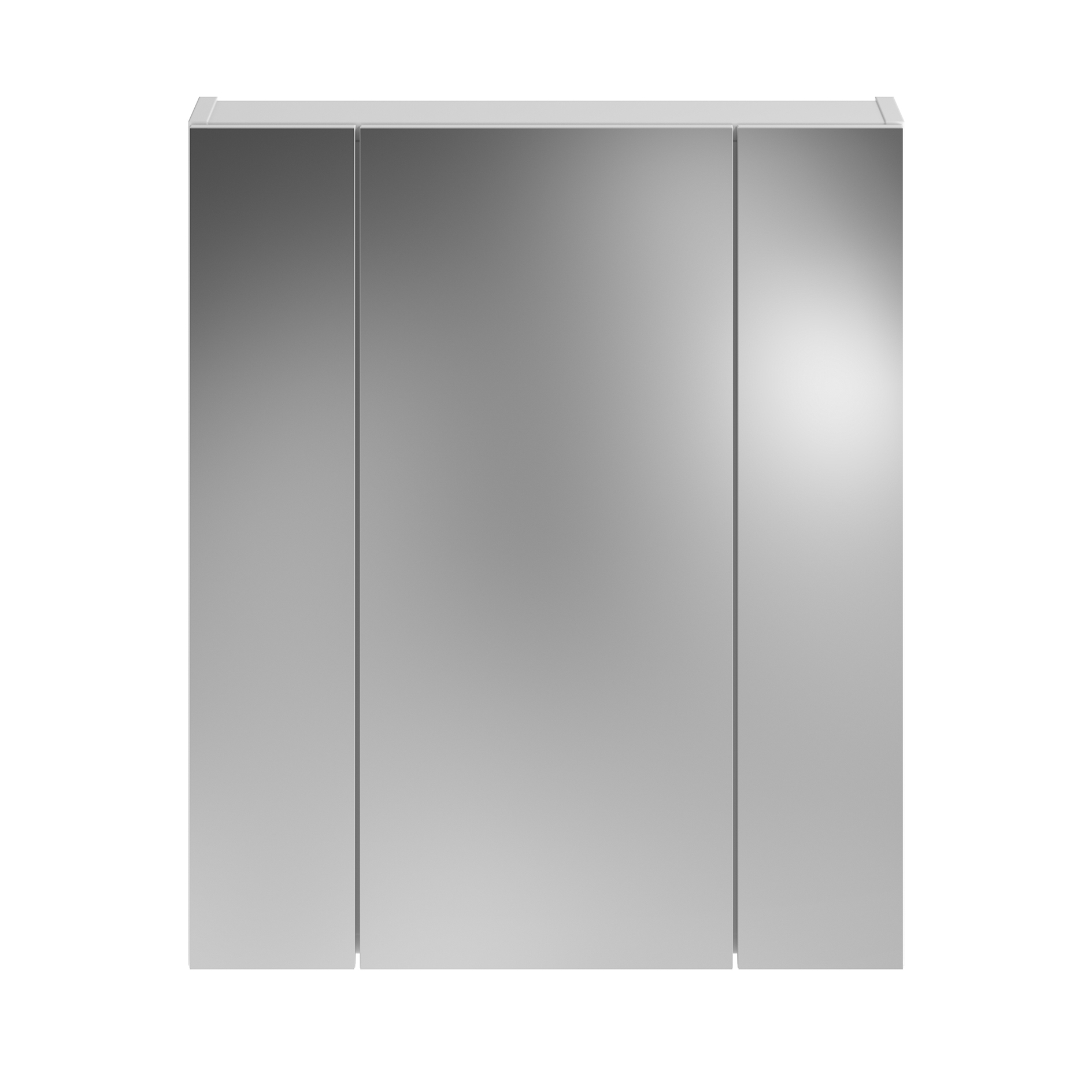 Spiegelschrank LINUS - weiß - mit Beleuchtung - 60 cm
