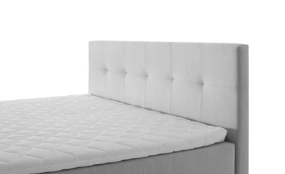 Boxspringbett Catania Hellgrau 180 cm
