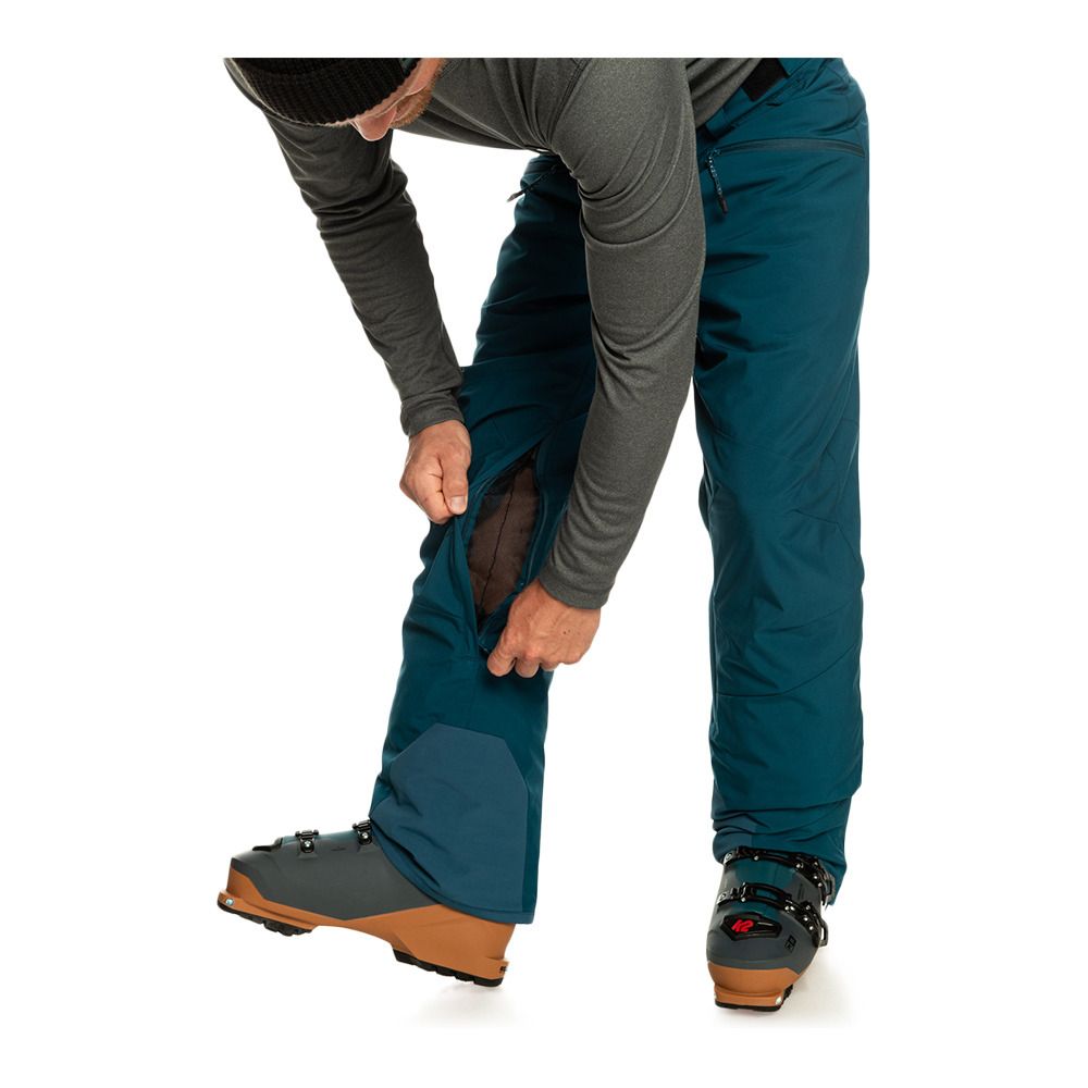 Quiksilver BOUNDRY - Pantalon ski Homme majolica blue
