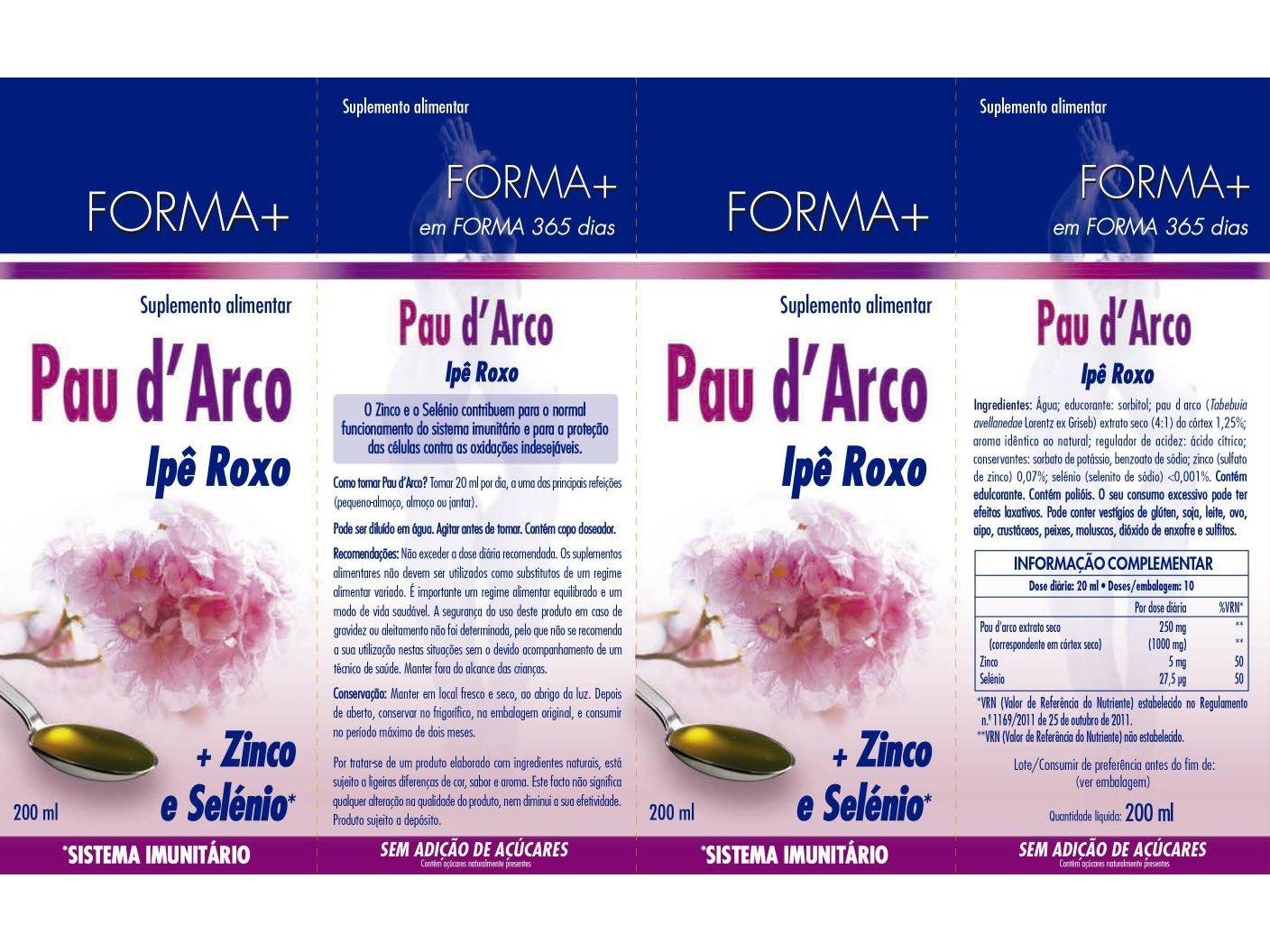 SUPLEMENTO FORMA  PAU D'ARCO 200ML