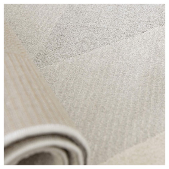 Tapis intérieur géométrique - bauhaus - gris et beige naturel - 80 x 150 cm