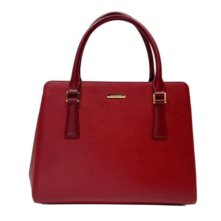 Burberry Vintage Burberry Handbag Red