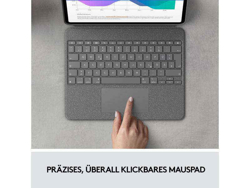 Logitech Tablet Tastatur Cover Combo Touch iPad Pro 12.9