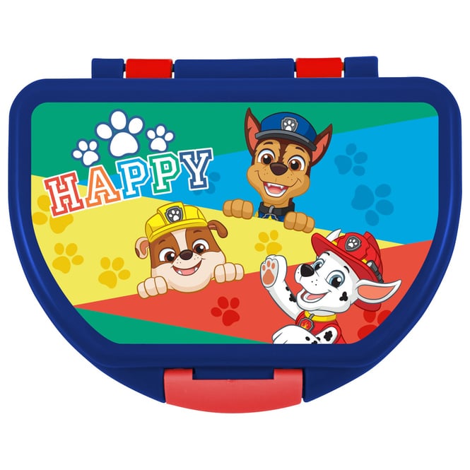 Paw Patrol - Pausen-Set - Brotdose und Trinkflasche - blau/rot