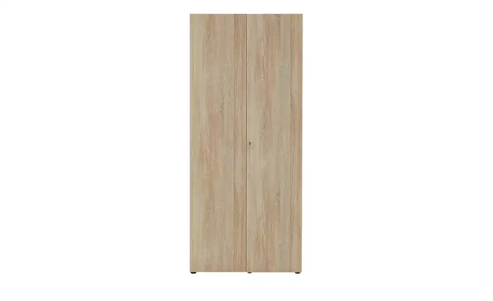 Kleiderschrank Multischrank-System 80 cm Eiche sägerau (Nachbildung)