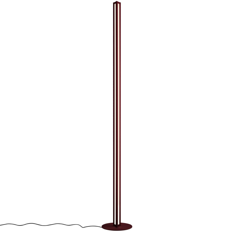 Foscarini Chiaroscura vloerlamp LED terra donkerrood