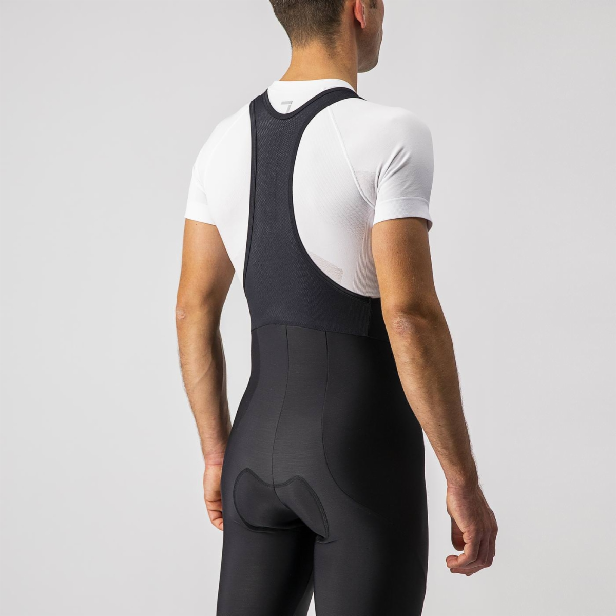 Castelli Entrata bibtights sort herre