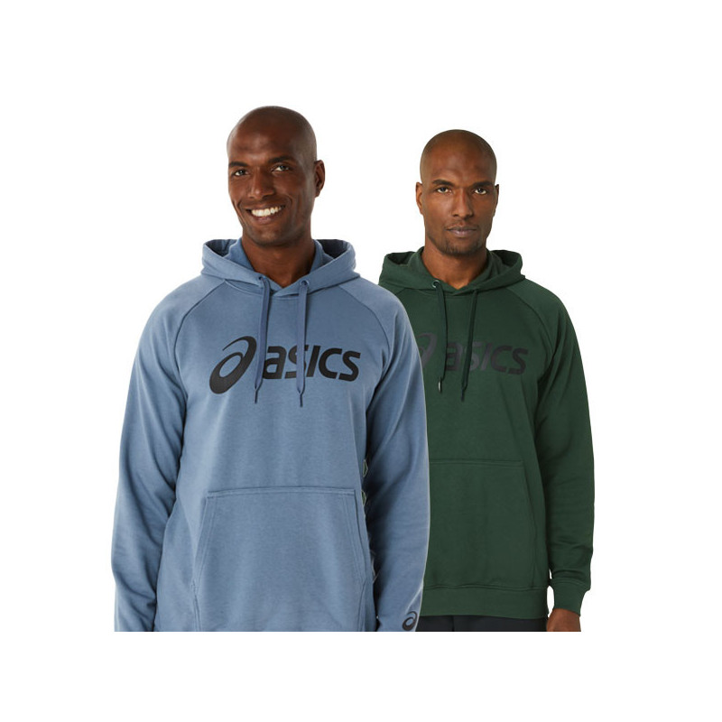 Sweat couleurs Big Logo capuche Asics