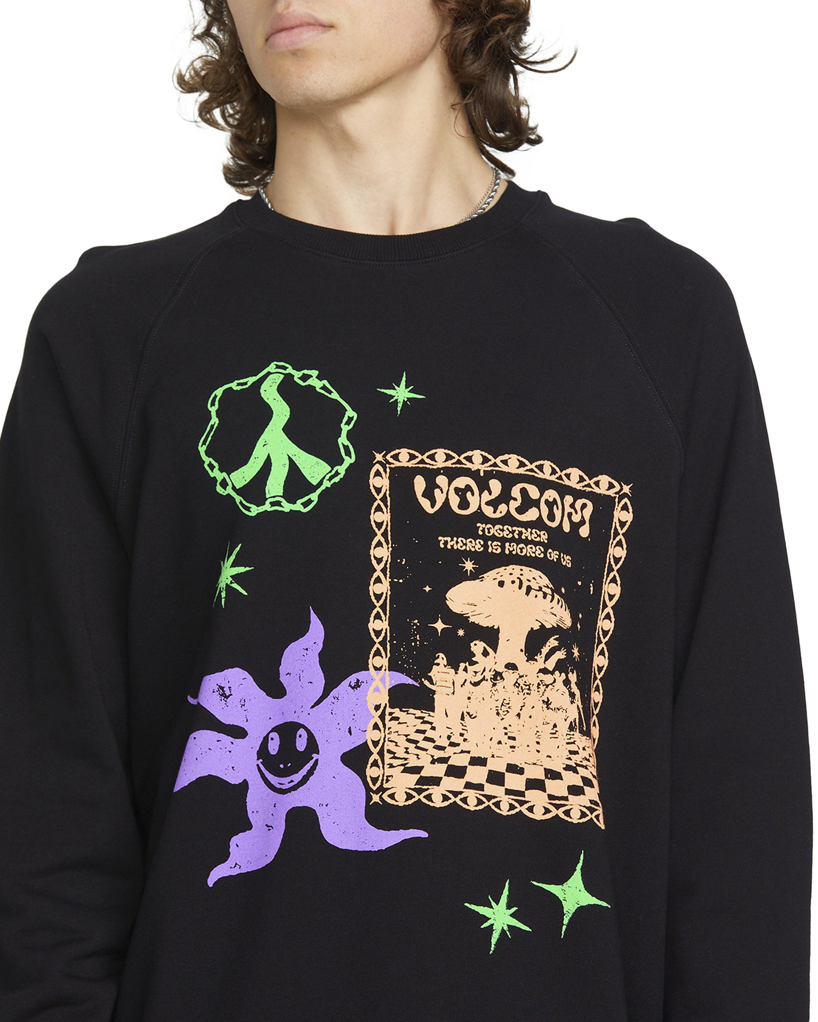 Volcom FA F Rygalski Crew Black