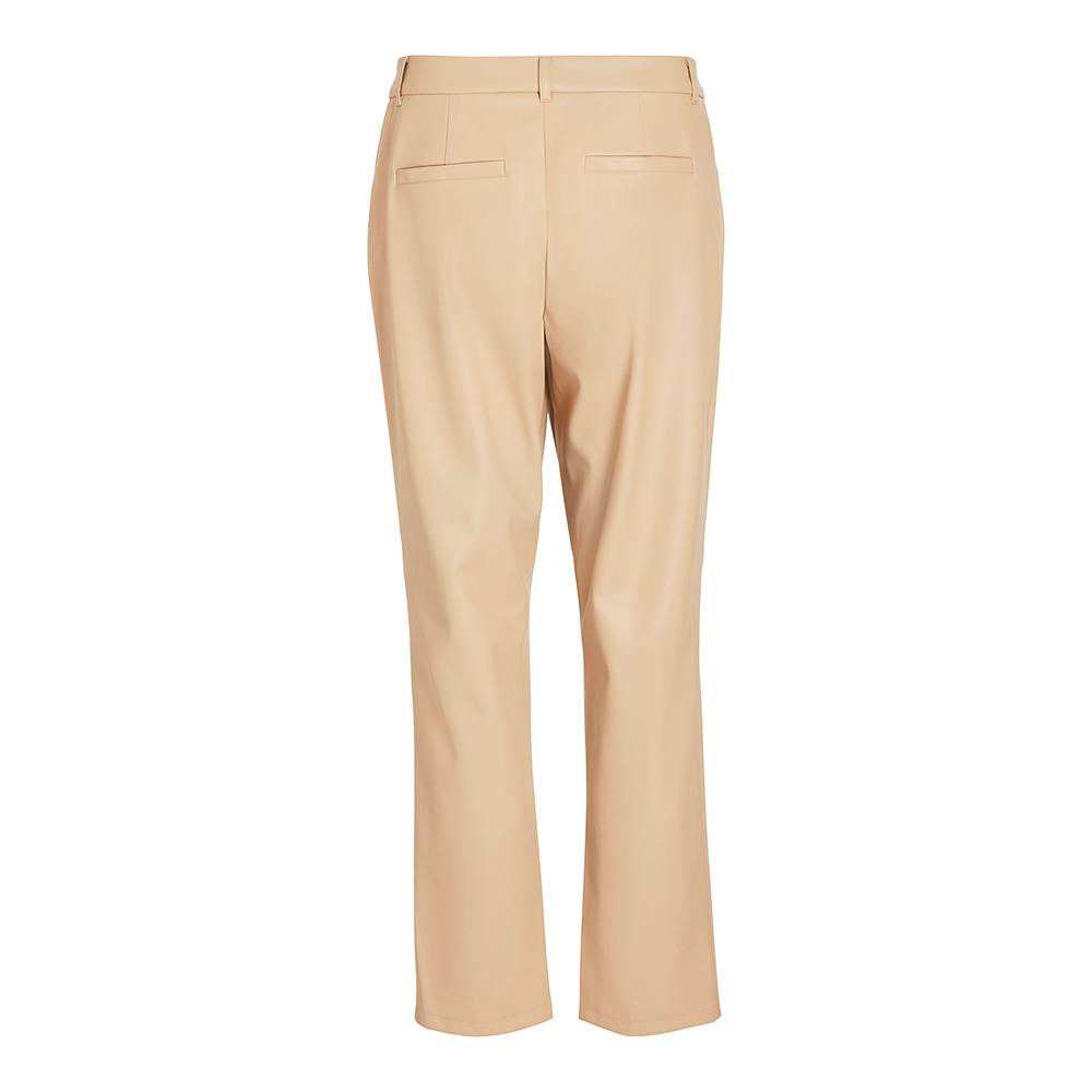 Vila Pantalon Fluide Beige Femme Vila Agmar