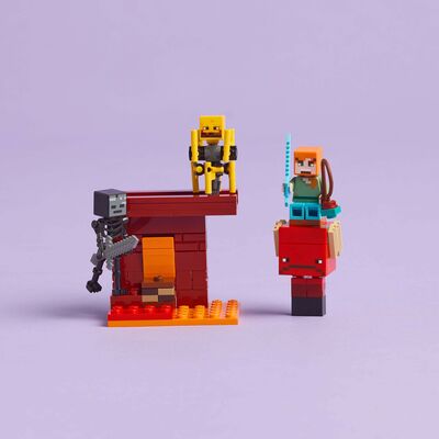 LEGO Minecraft 21266 Underverden-lavakamp