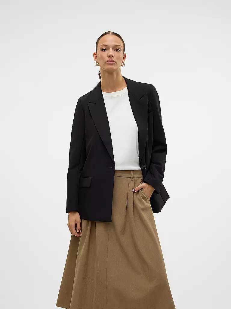VERO MODA Blazer Regular Fit VMCLAIR  schwarz