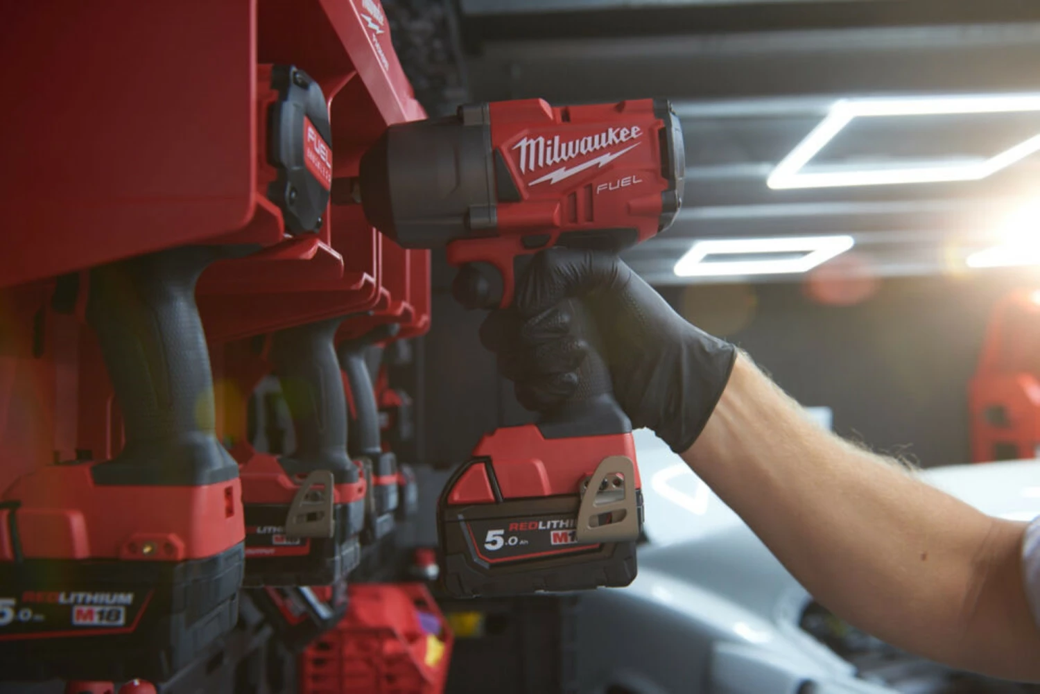 Milwaukee 4932493235 werkhandschoen - Nitril - 9/L -50 stuks