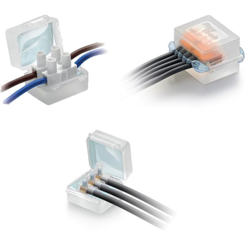 Raytech GelBoxLine waterdichte aftakdoos Kelvin - 52x53x29mm