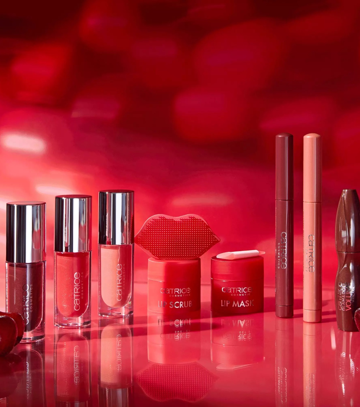 Catrice - *Eternal Red* - Conjunto de cuidados labiais