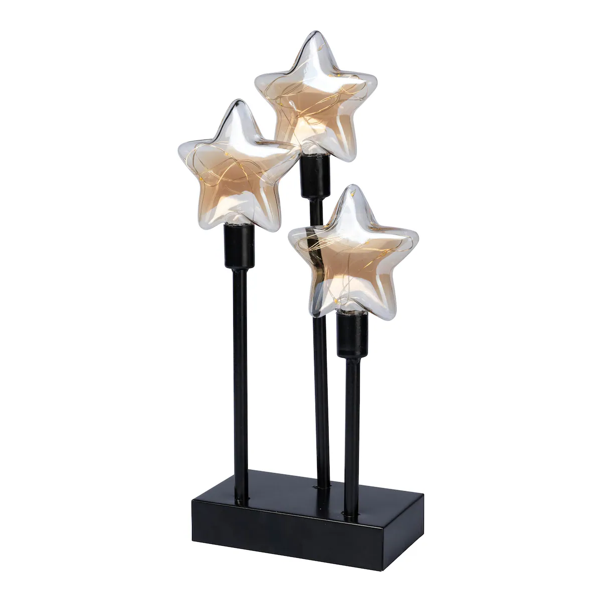 viva domo - LED-Deko „Sternen-Trio“