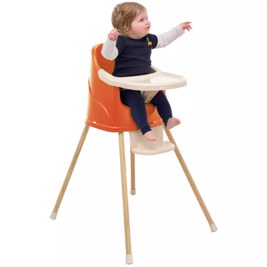 Thermobaby® Hochstuhl Youpla 2-in-1, terracotta