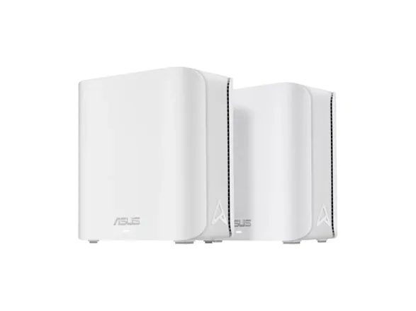 ASUS ZenWiFi BD4 - Wi-Fi-system - (2 routere) - op til 4900 sq.ft - mesh 1GbE, Wi-Fi 7, 2.5GbE, 5GbE Dual Band