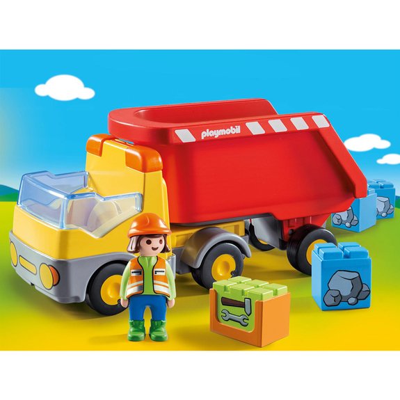 Camion benne Playmobil 1.2.3 70126