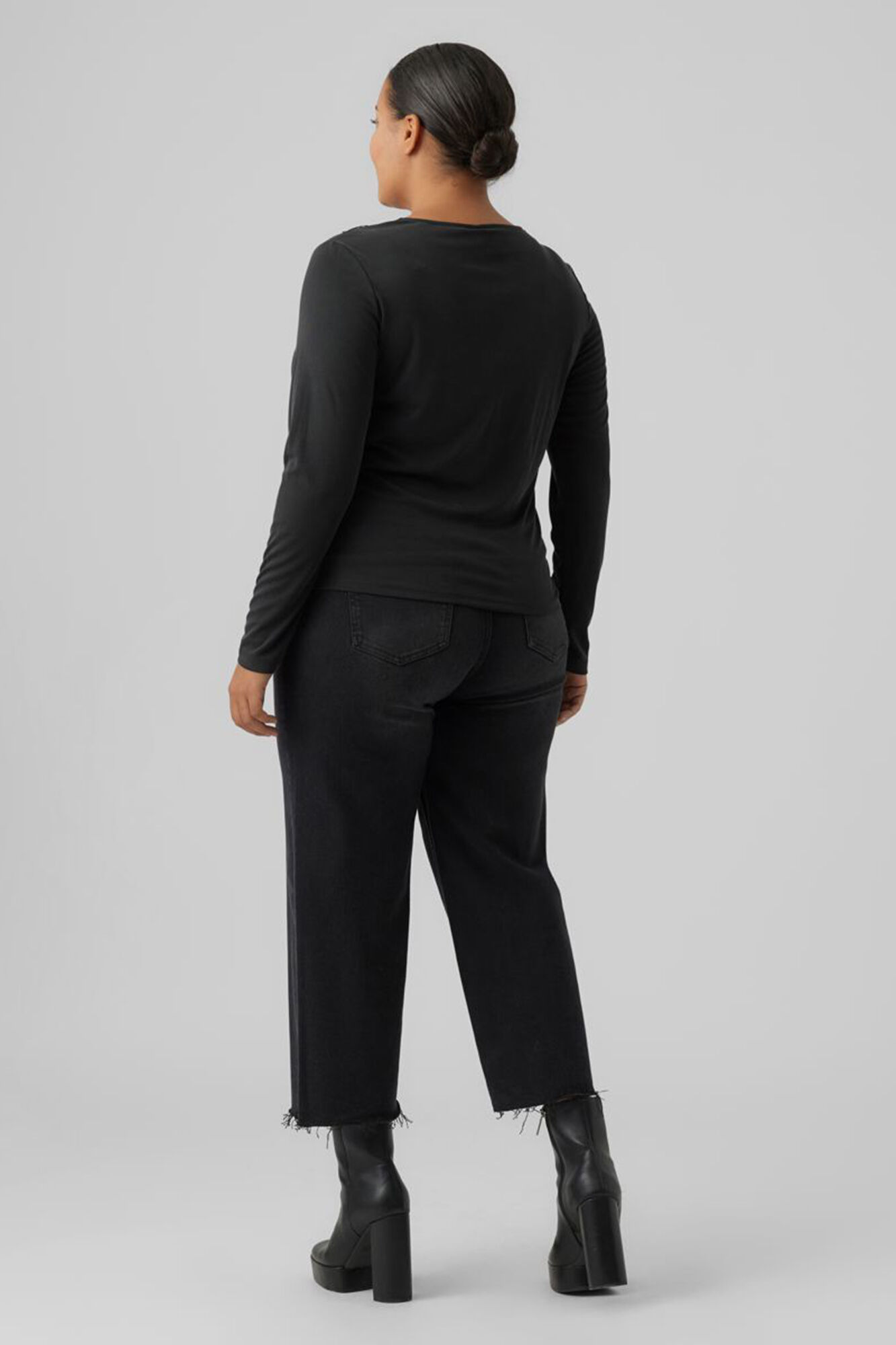 Camisa Curve Lace - Preta