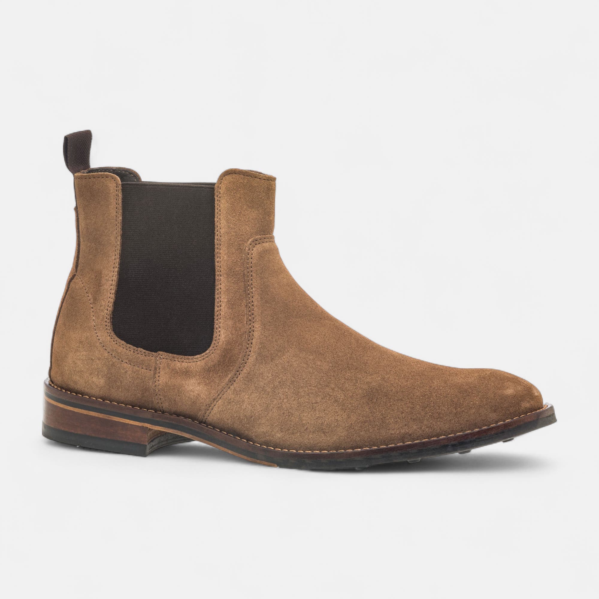 Bottines habillées Homme en cuir cognac