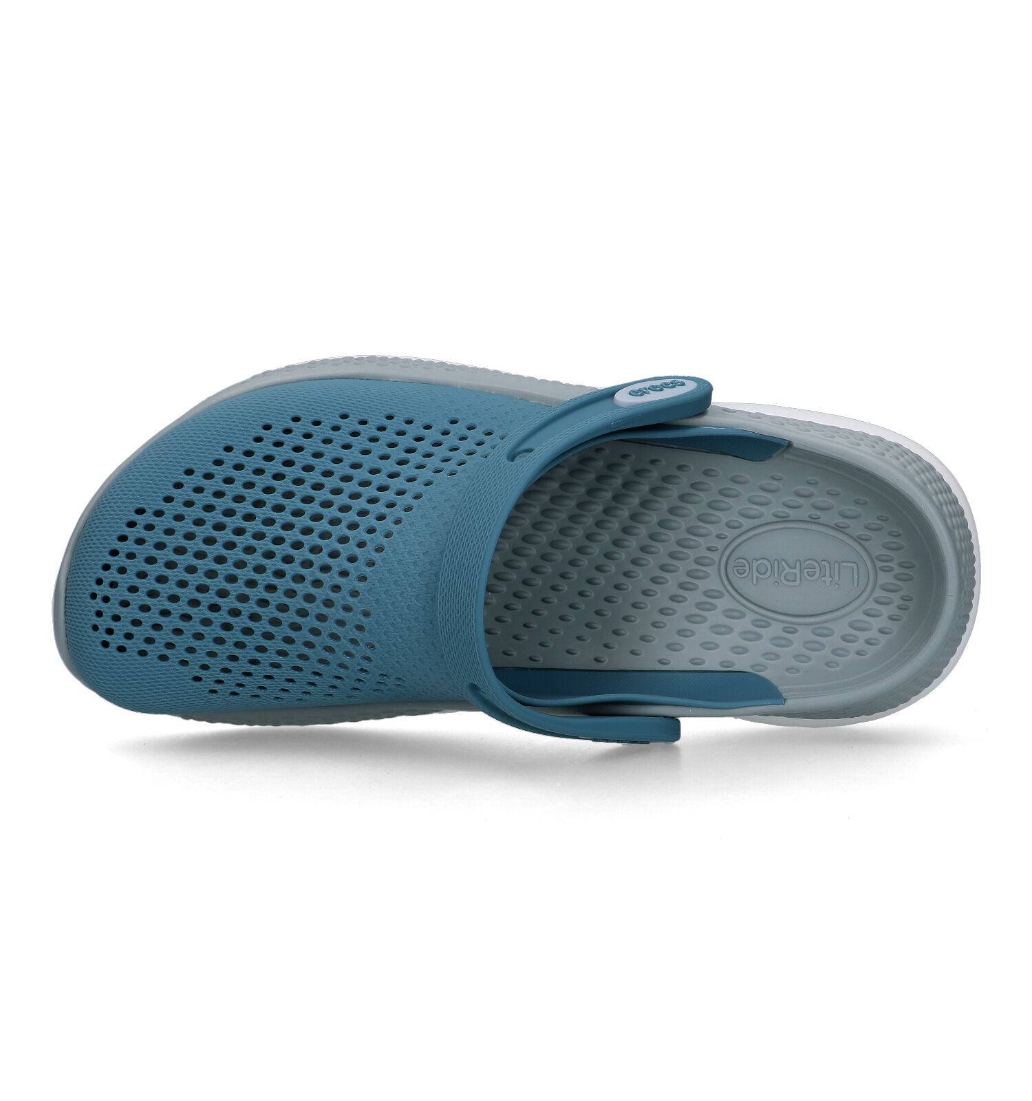 Badslippers blauw