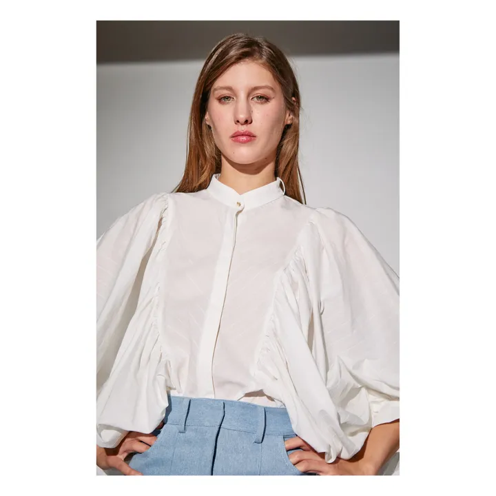 The Label Edition Blouse Maeva | Blanc