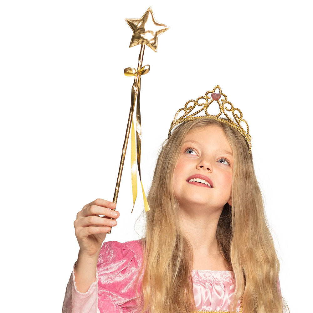 Gouden Toverstaf Ster 40cm
