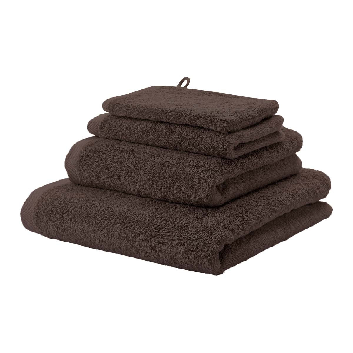 London Gastendoek Pecan | Bruin | Katoen