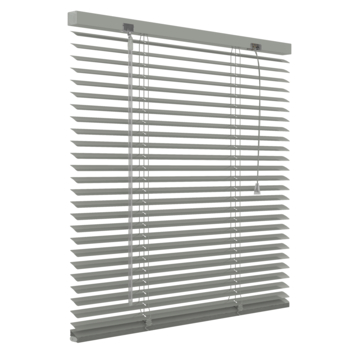 GAMMA aluminum jaloezie 25 mm donkergrijs (kleurnr. 202) 240x250 cm (bxh)