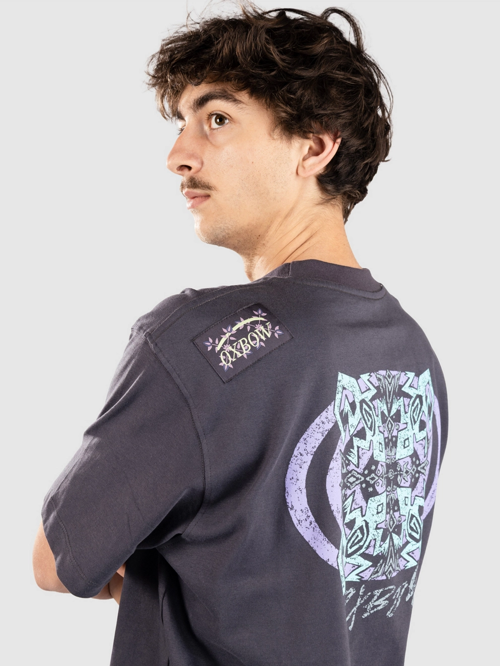 Oxbow R1Lizard T-Shirt volcano