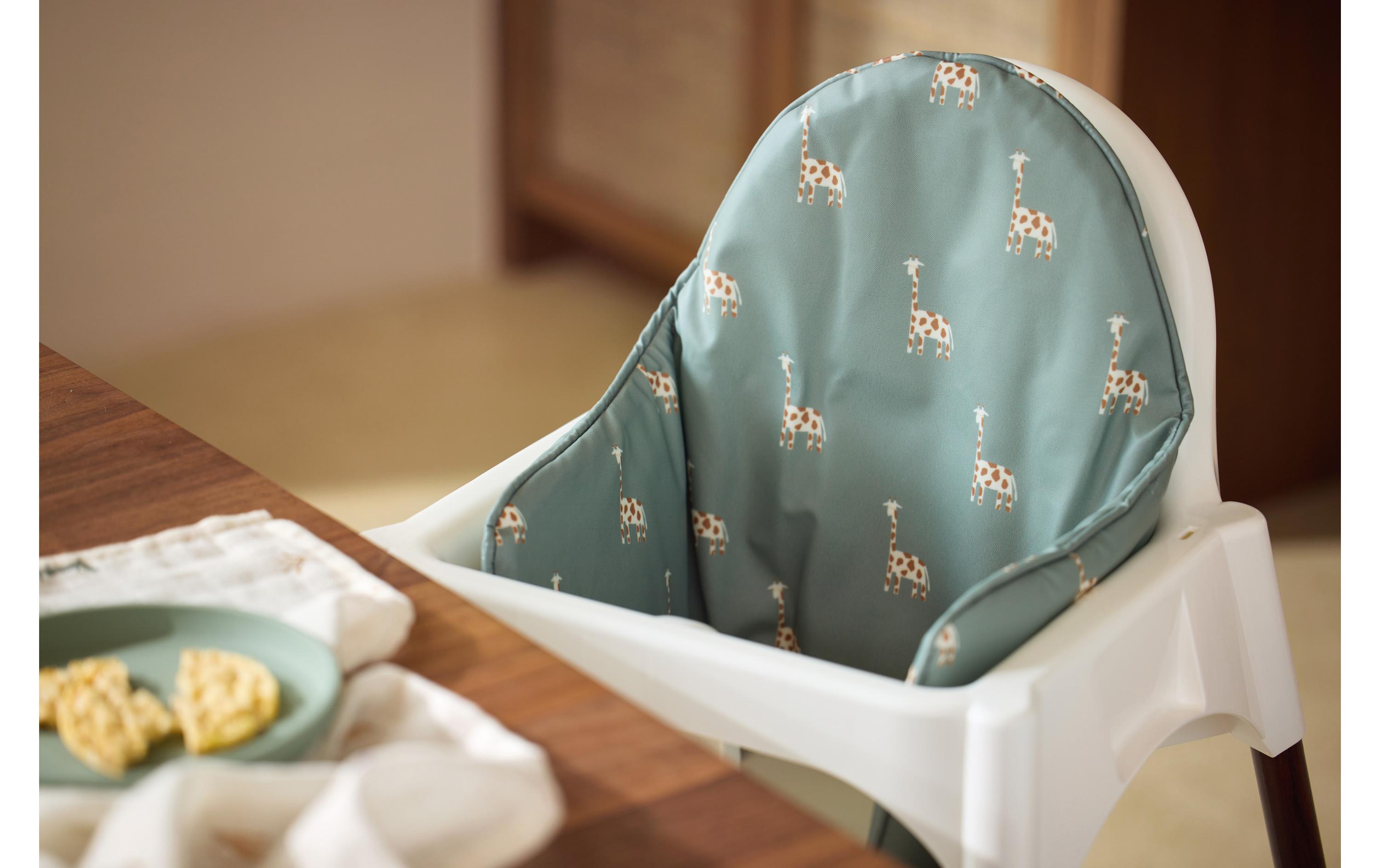 Hochstuhl-Sitzkissen Jungle Jambo GiraffeKissen für Kinderhochstuhl mit erhöhten Armlehnen
