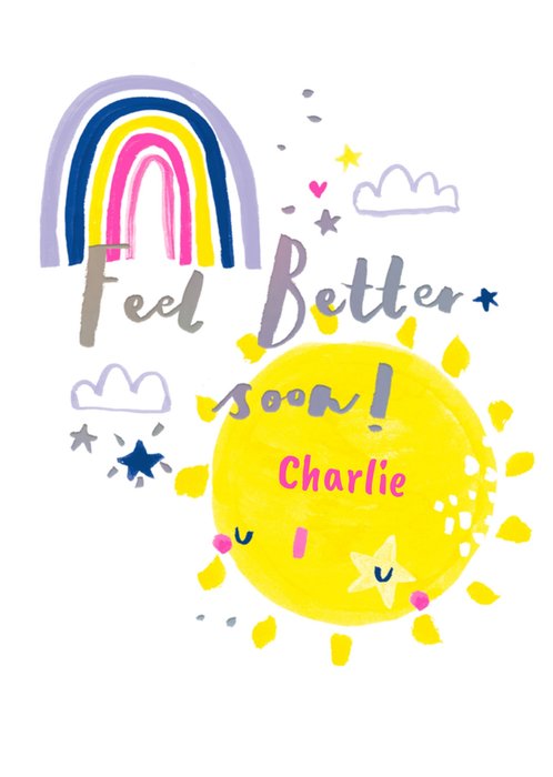 Hotch Potch | Beterschapskaart | Feel better soon   naam