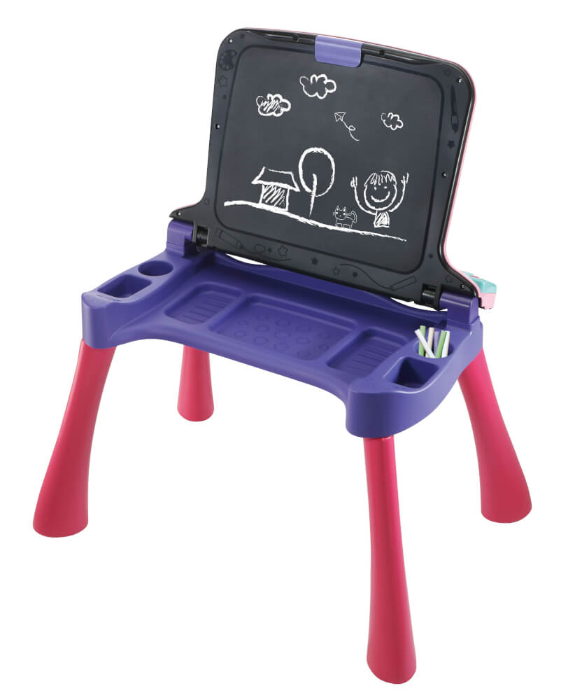 Vtech 80-540954 5-in-1 Magischer Schreibtisch pink