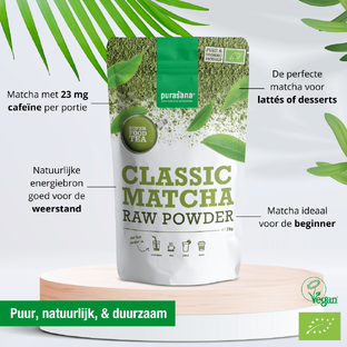 Purasana Matcha Classic Matcha Raw Powder 75GR