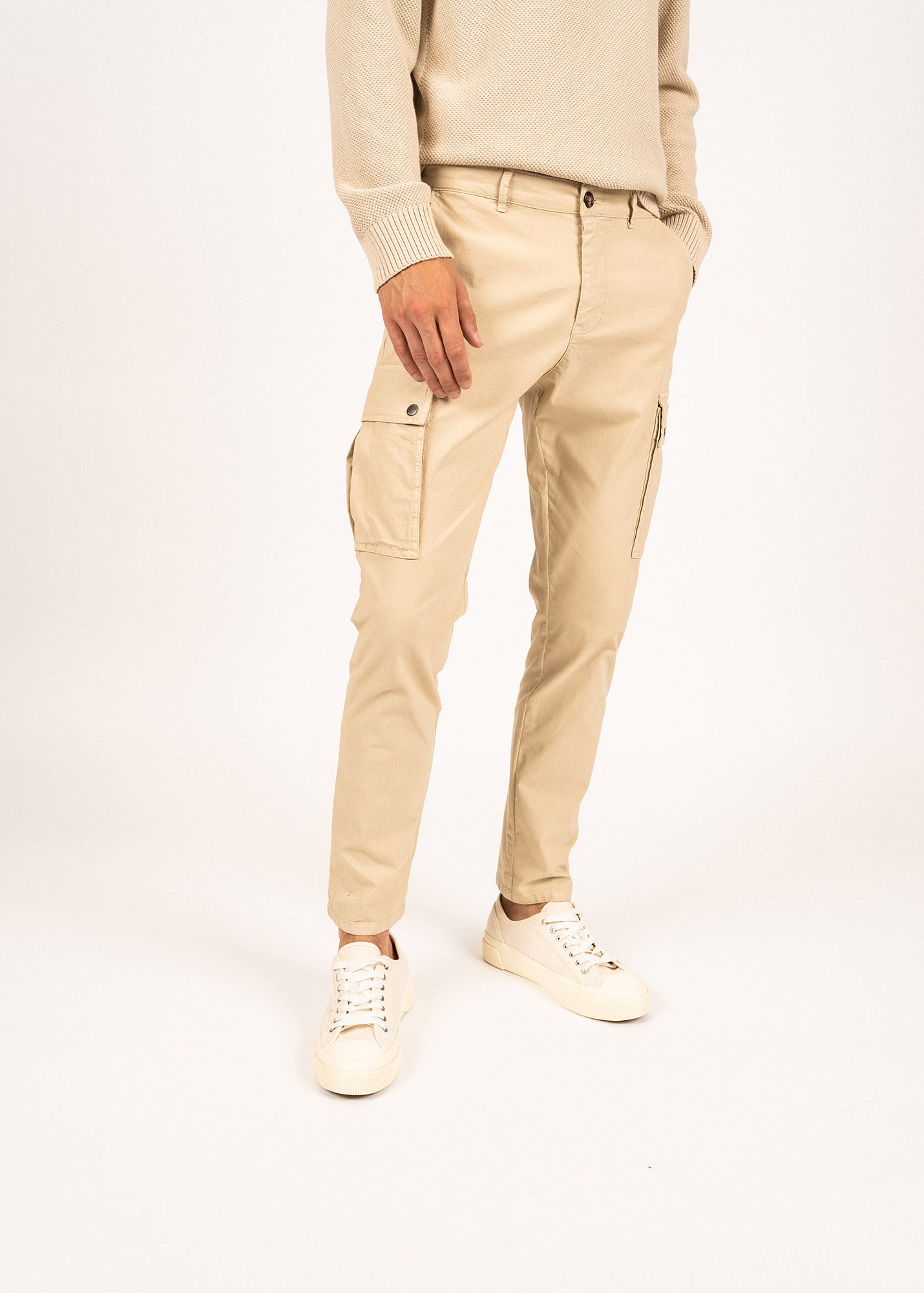 Pantalon cargo Terry