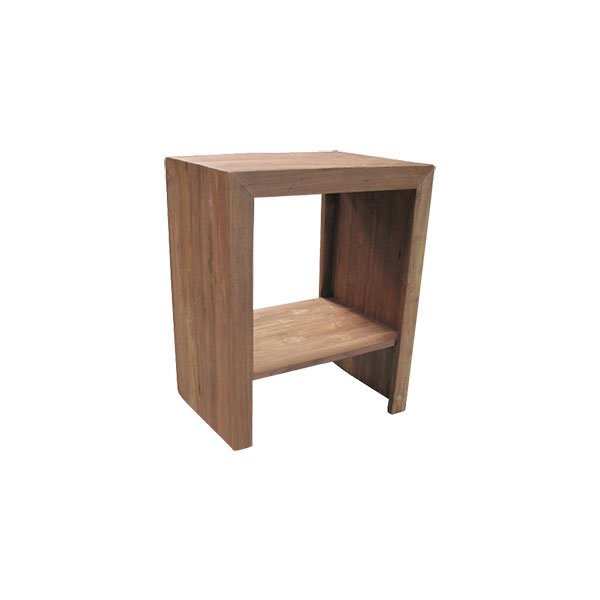 Waschtisch aus recyceltem Teak, braun, L 45 cm, B 60 cm, H 75 cm von fischer's lagerhaus