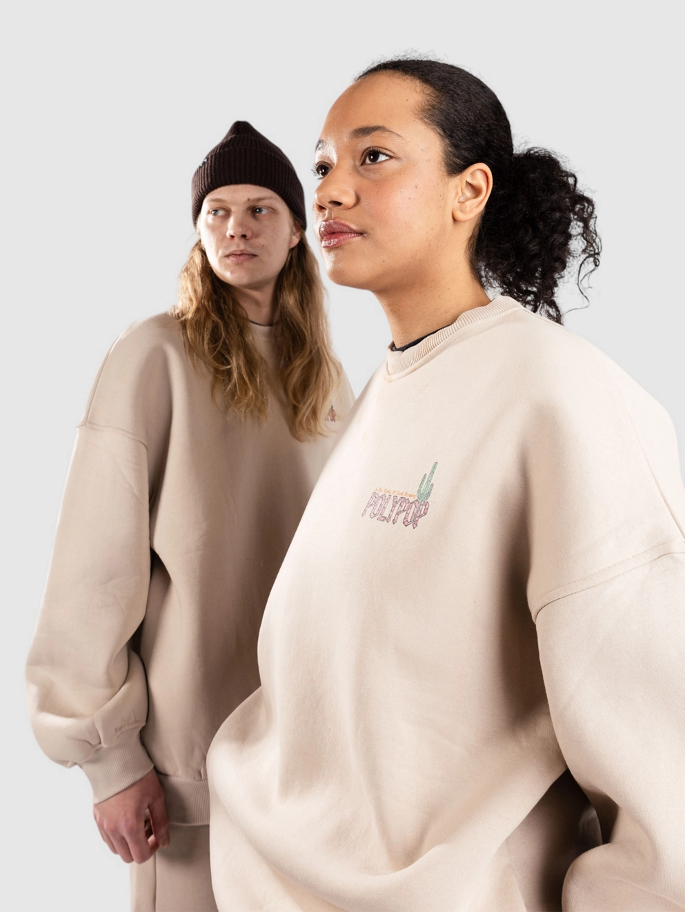 Polypop Lucid Dream Sweater stone beige