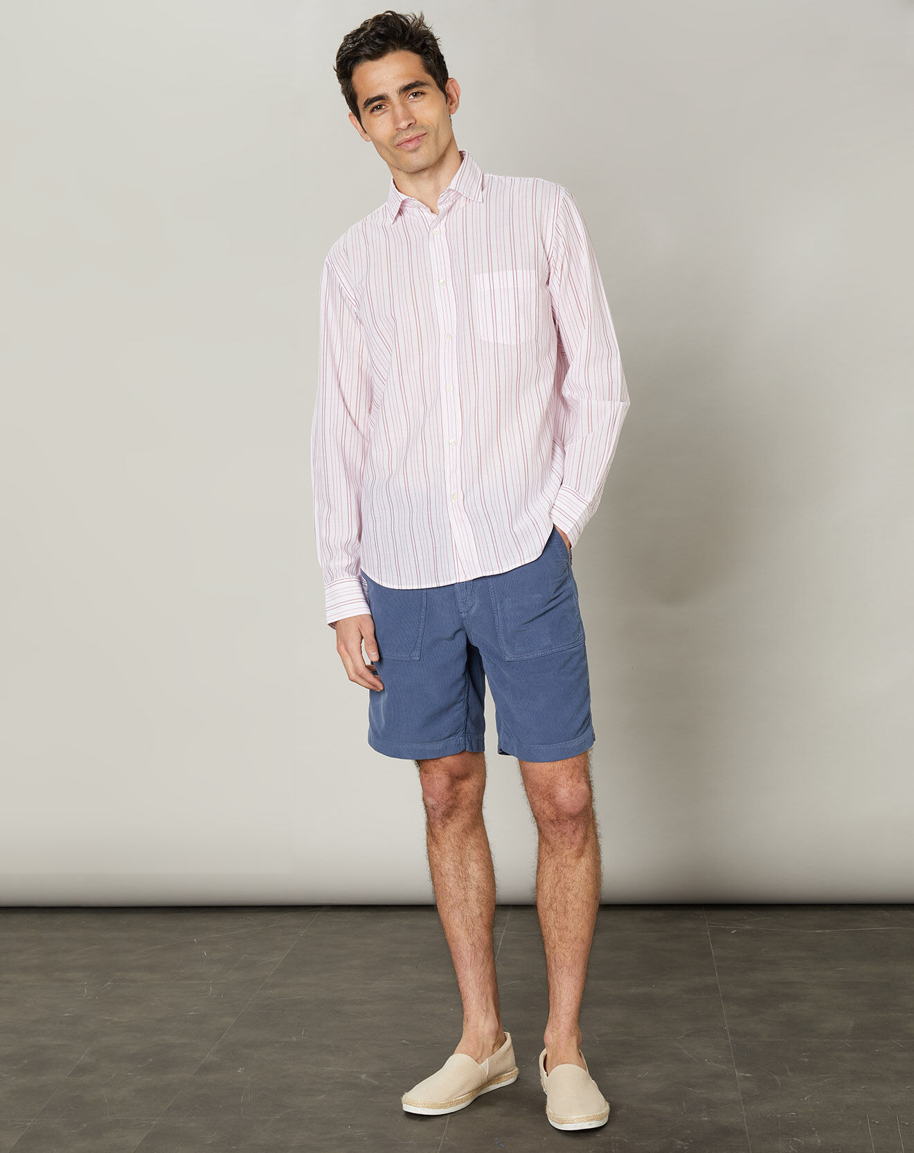 Hartford Short en Velours Milleraies Fatigue Ds raf