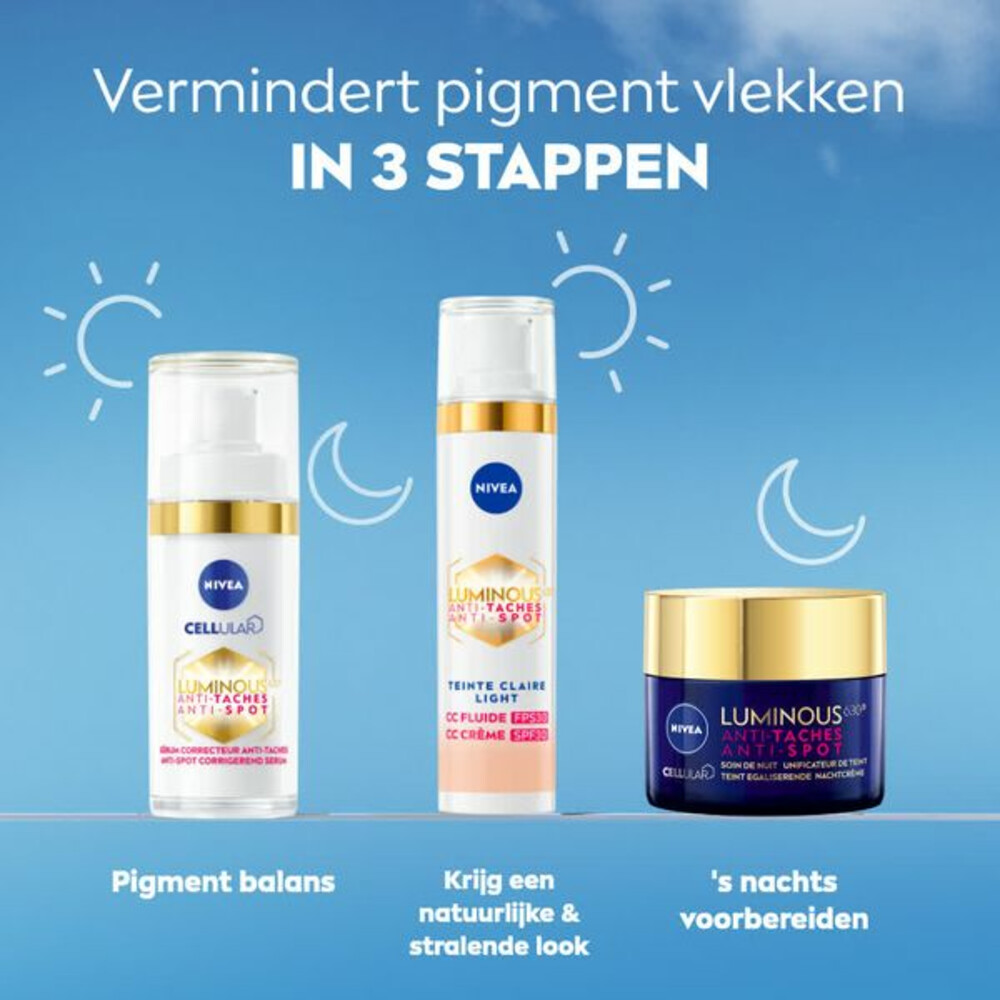 Nivea Luminous630 CC Cream SPF 30 Light40 ml