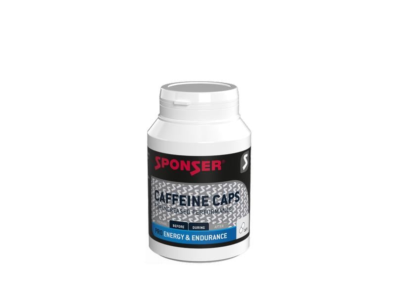 Sponser Kapseln Caffeine Caps, 90 Stück Koffein für erhöhte Leistungsfähigkeit