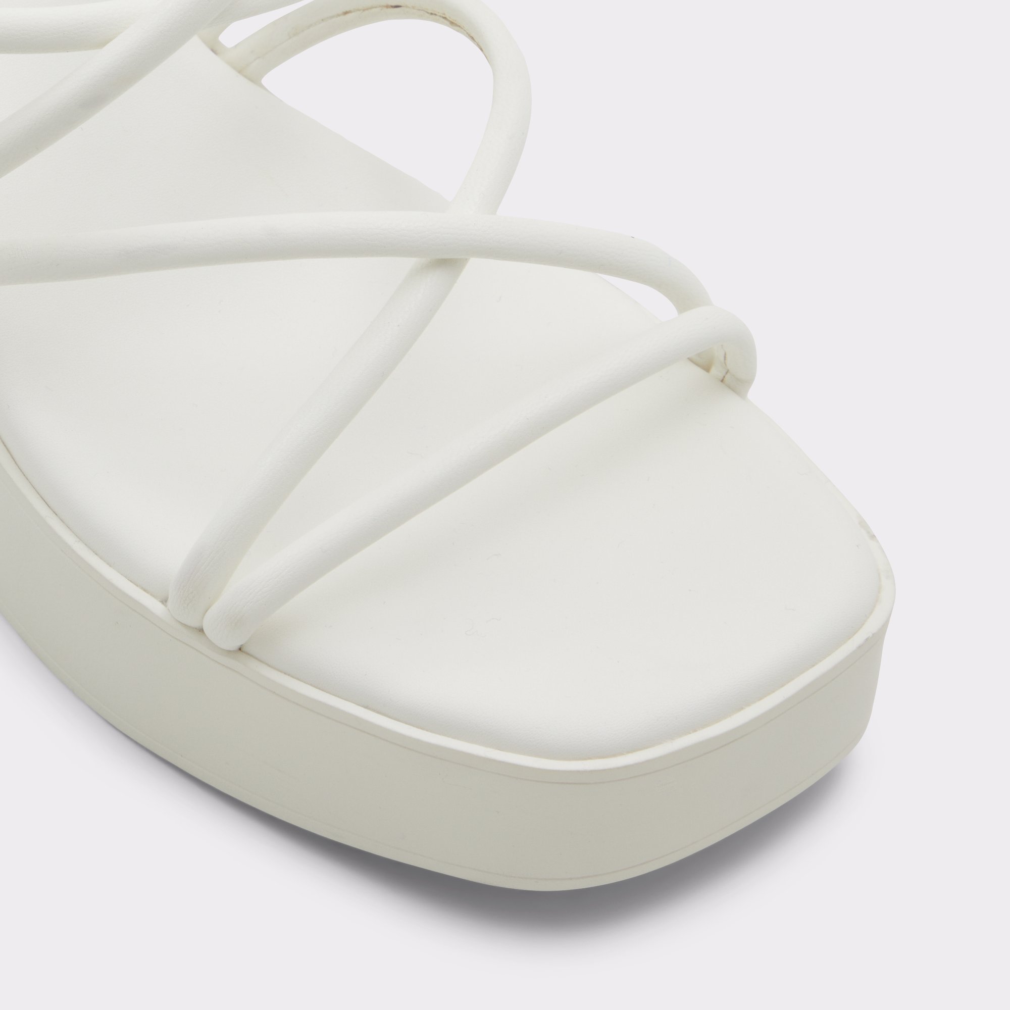 Slay White Women Platform sandals