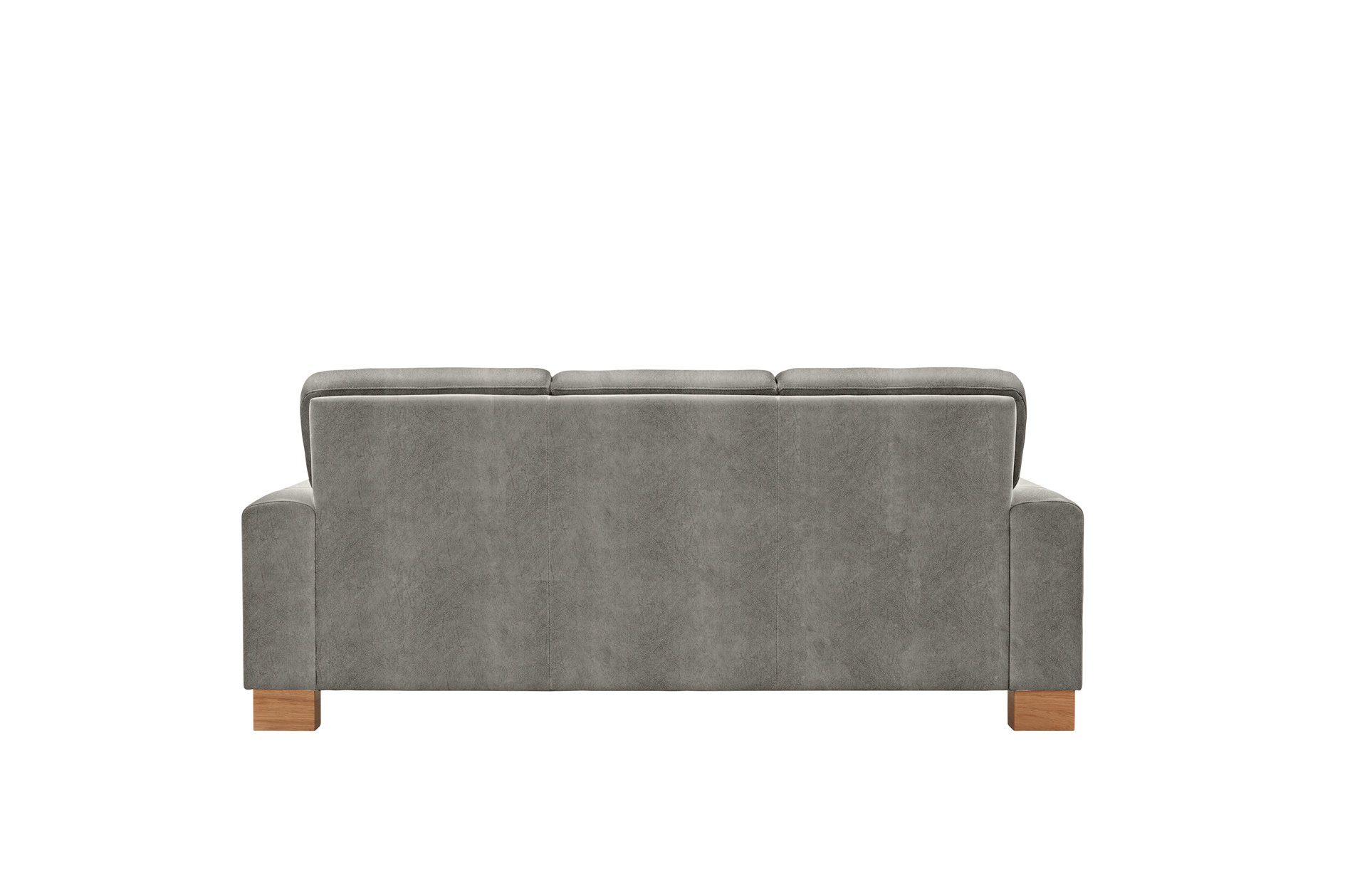 polsterpower 3-Sitzer-Sofa - Saddle alu - Basismodell