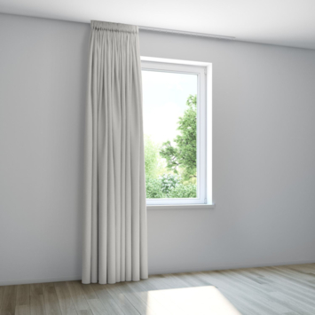 Gordijn Linen mix 2304 iron