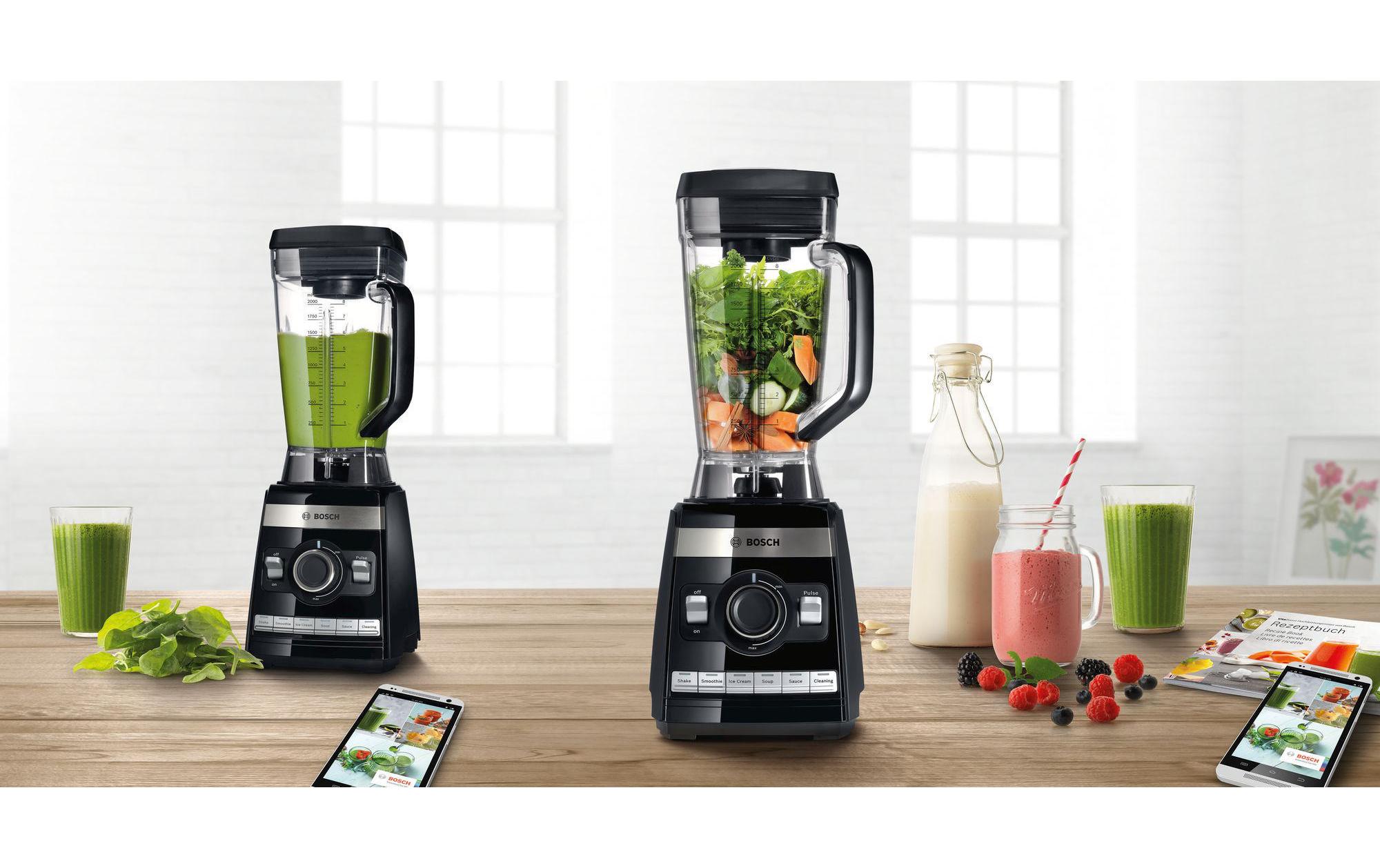 Standmixer MMBH6P6BDE Schwarz<br>Smoothies, Shakes und Suppen in sekundenschnelle