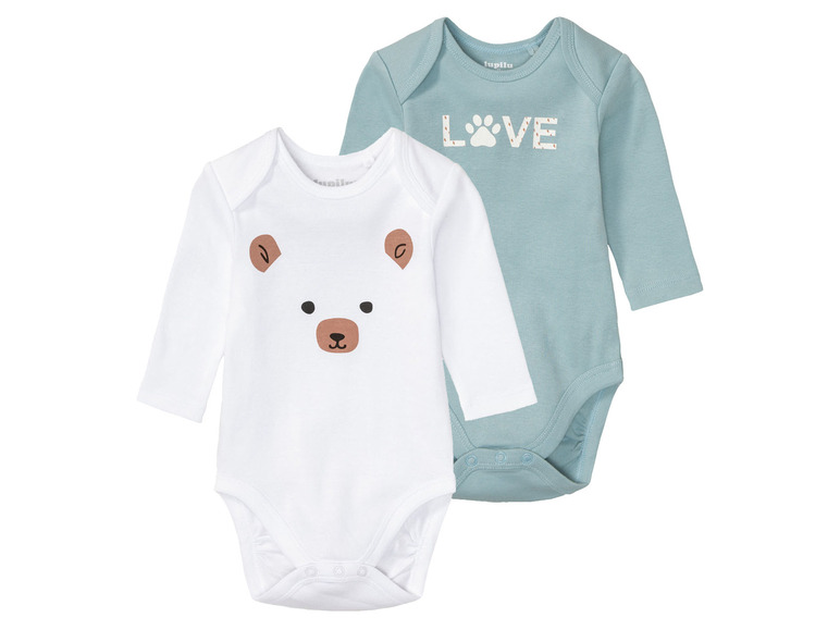 2 baby rompers